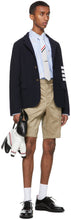 Thom Browne Beige Twill Unconstructed Chino Shorts
