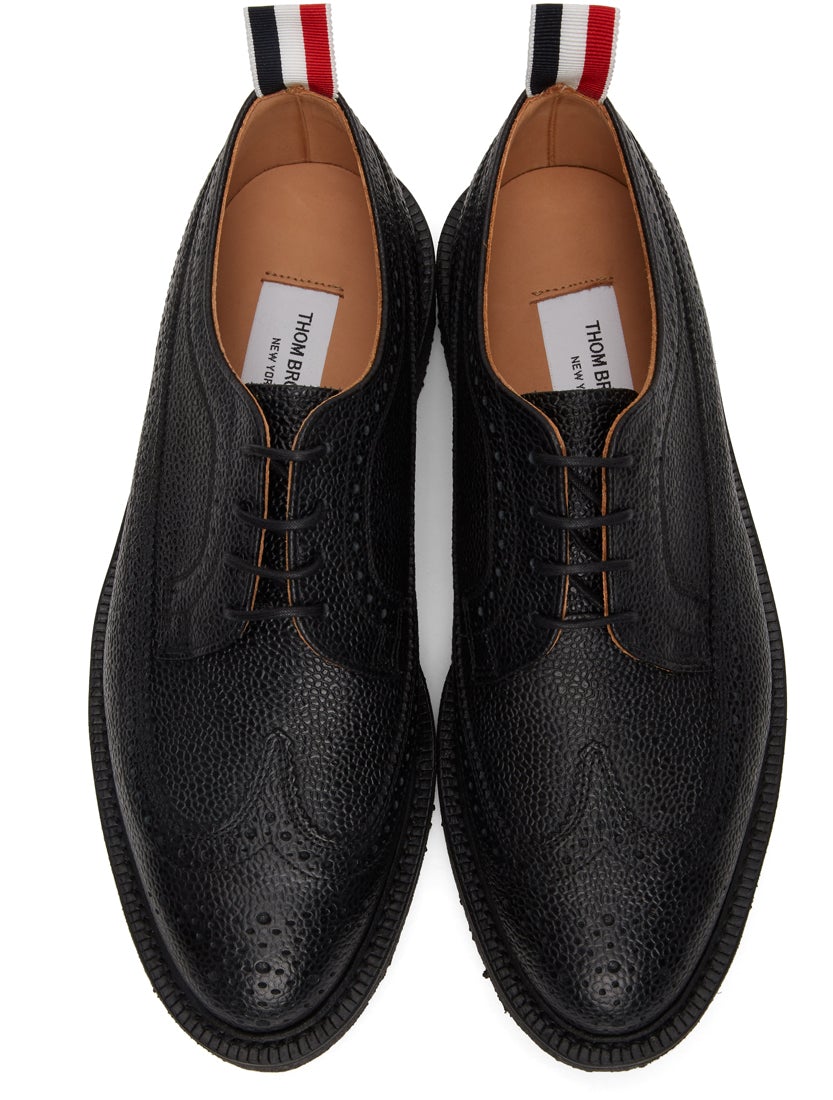 Thom Browne Black Classic Longwing Brogues