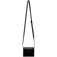 Thom Browne Black Shoulder Strap Card Holder Bag