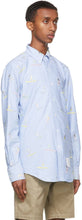 Thom Browne Blue Surfer Icon Classic-Fit Shirt