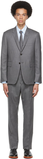 Thom Browne Grey Classic 120s Suit - Thom Browne Grey Classic 120s costume - Thom Browne Grey Classic 120s Suit.