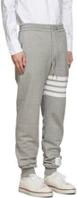Thom Browne Grey Engineered 4-Bar Lounge Pants