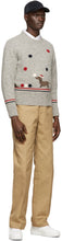 Thom Browne Grey Holiday Hector Sweater