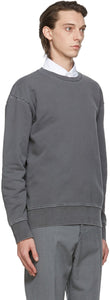 Thom Browne Grey Loopback Classic Sweatshirt
