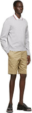 Thom Browne Grey Merino RWB Tab Relaxed-Fit Sweater