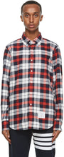 Thom Browne Multicolor Flannel Shirt - Thom Browne Multicolor Flannel Shirt - Thom Browne 여러 가지 빛깔의 플란넬 셔츠