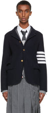 Thom Browne Navy 4-Bar Sack Sport Coat Blazer - Thom Browne Navy 4-Bar Sac de sport Blazer - Thom Browne Navy 4-Bar Sack Sport Coat Blazer