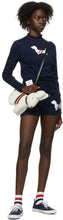 Thom Browne Navy Hector Icon Shorts