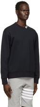 Thom Browne Navy Loopback 4-Bar Sweatshirt