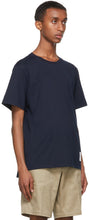 Thom Browne Navy Side Slit T-Shirt