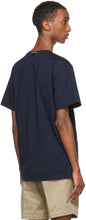 Thom Browne Navy Side Slit T-Shirt