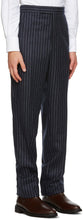Thom Browne Navy Stripe Chalk Trousers