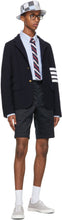 Thom Browne Navy Twill Unconstructed Chino Shorts