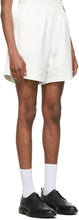 Thom Browne Off-White Twill Rugby Shorts