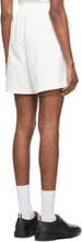 Thom Browne Off-White Twill Rugby Shorts