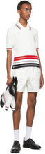 Thom Browne Off-White Twill Rugby Shorts