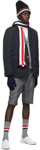 Thom Browne Online Exclusive Grey Super 120s Wool Twill Classic Shorts