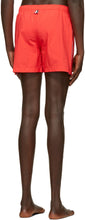 Thom Browne Red Nylon Drawcord Swim Shorts
