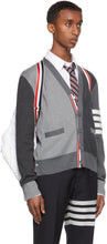 Thom Browne White Down Ski RWB Center Back Stripe Vest