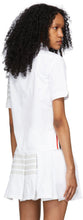 Thom Browne White Flyweight Tech 4-Bar Short Sleeve Shirt