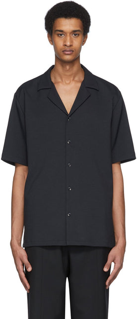 Tibi Black Chalky Drape Shirt - Tibi Black Calky Drape Shirt - Tibi 검은 색 chalpy 드레이프 셔츠