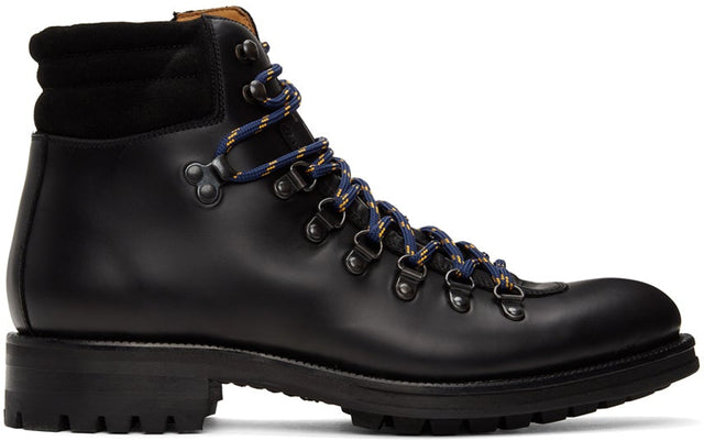 Tiger of Sweden Black Biune Boots - Tiger de la Suède Bottes Biune Noir - 스웨덴의 호랑이 검은 편견 부츠