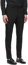 Tiger of Sweden Black Wool Herris Trousers