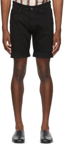 Tiger of Sweden Jeans Black Denim Ash Shorts - Tigre de Suède Jeans shorts de cendres en jean noir - 스웨덴 청바지의 호랑이 검은 데님 애쉬 반바지