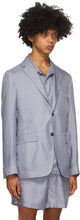 Tiger of Sweden SSENSE Exclusive Blue Giacca AMF Blazer