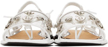 Toga Pulla White Clear Strap Sandals
