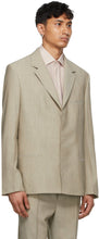 Tom Wood Beige Wool Soft Blazer