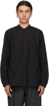 Toogood Black Botanist Shirt - Toogood Black Botanist chemise - 토 기대 검은 식물 셔츠