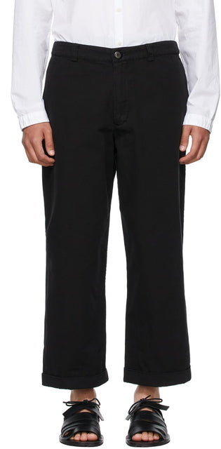 Toogood Black Canvas Bricklayer Trousers - Pantalon Brique Noire Toogood Black Canvas - Toogood Black Canvas Bricklayer 바지