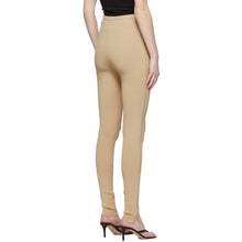 TotÃªme Beige Compact Knit Leggings
