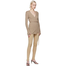 TotÃªme Beige Compact Knit Leggings