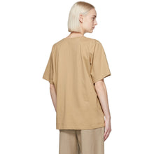 TotÃªme Beige Organic Cotton Oversized T-Shirt