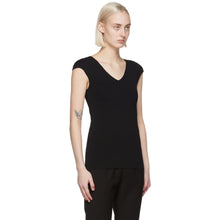 TotÃªme Black Cap Sleeve T-Shirt