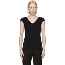 TotÃªme Black Cap Sleeve T-Shirt - T-shirt T-shirt Totãªme Black Cap Sleeve - TotÃ¡me 검은 모자 슬리브 티셔츠