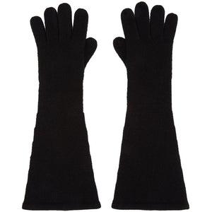 TotÃªme Black Cashmere Gloves - Gants de cachemire Noir Totãªme - totÃ¡me 흑인 캐시미어 장갑