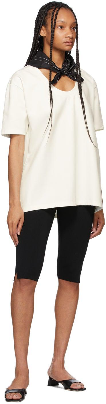 TotÃªme Black Cropped Compact Leggings
