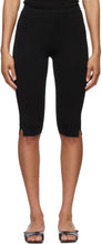 TotÃªme Black Cropped Compact Leggings - TotÃªme Jambières compactes recadrées noires - TotÃ¡me 검은 색 소형 레깅스를 잘라 냈습니다