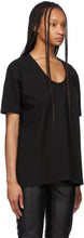 TotÃªme Black Heavy Oversized T-Shirt