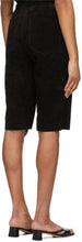 TotÃªme Black Suede Shorts
