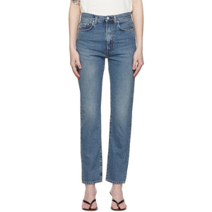 TotÃªme Blue Regular Fit Jeans - Totãªme Blue Cadrage régulier Jeans - totÃ¡me 정기적 인 청바지