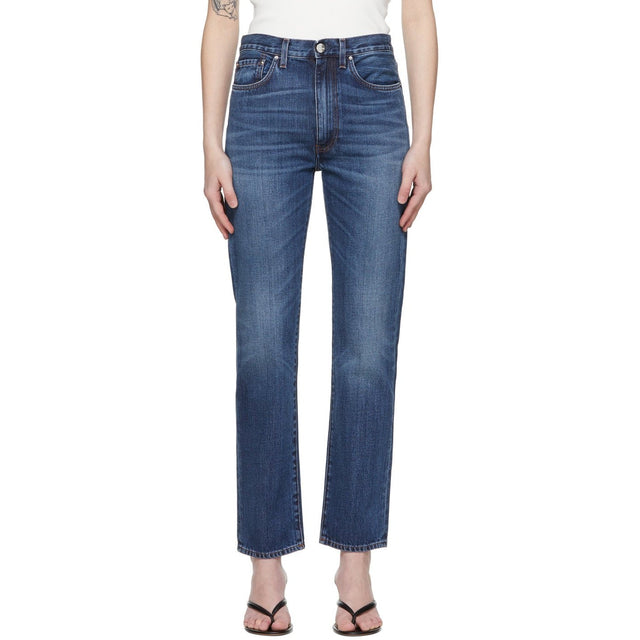 TotÃªme Blue Regular Fit Jeans - Totãªme Blue Cadrage régulier Jeans - totÃ¡me 정기적 인 청바지