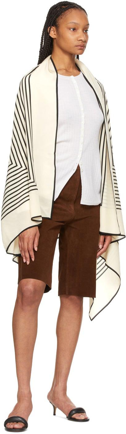 TotÃªme Brown Suede Shorts
