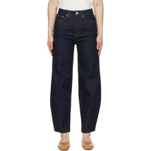 TotÃªme Indigo Barrel Leg Jeans - Totãªme Jeans de jambe de baril indigo - totÃ¡me 인디고 배럴 다리 청바지
