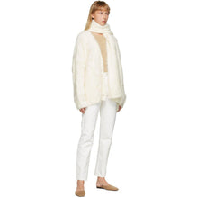 TotÃªme SSENSE Exclusive White Twisted Seam Jeans - Totãªme Ssense Jeans de couture blanche exclusive - TotÃ¡me Ssense 독점적 인 흰색 트위스트 솔기 청바지