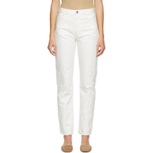 TotÃªme SSENSE Exclusive White Twisted Seam Jeans