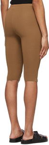 TotÃªme Tan Cropped Compact Leggings